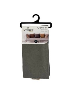 Funda de cojín 60 x 0,5 x 60 cm Antracita (12 Unidades)