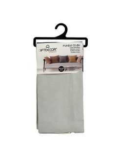 Funda de cojín 60 x 0,5 x 60 cm Gris (12 Unidades)