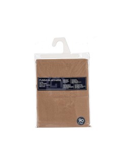 Funda de almohada 45 x 0,3 x 90 cm Marrón (12 Unidades)
