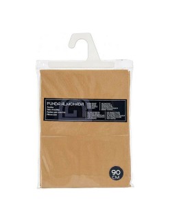 Funda de almohada 45 x 0,3 x 90 cm Beige (12 Unidades)
