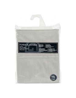 Funda de almohada 45 x 0,2 x 70 cm Gris (12 Unidades)