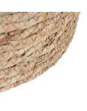 Set of Baskets 42 x 42 x 48 cm Mint Natural Fibre (3 Pieces)