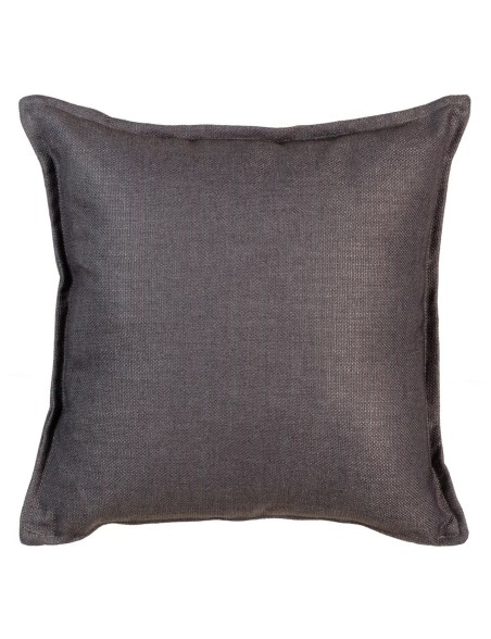 Cushion Polyester Dark grey 45 x 45 cm Cushion Polyester Dark grey 45 x 45 cm