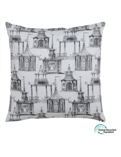 Cushion Polyester 60 x 60 cm 100% cotton Small house