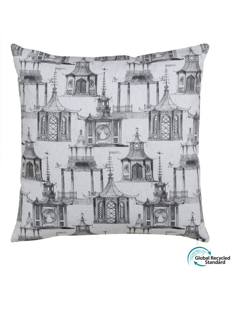 Cushion Polyester 60 x 60 cm 100% cotton Small house