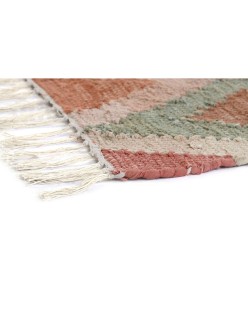 Alfombra DKD Home Decor Gris Amarillo Multicolor Rombos 160 x 230 x 1 cm
