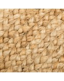 Alfombra 120 x 120 x 1 cm Natural Yute