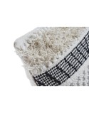 Coussin DKD Home Decor Noir Beige 45 x 10 x 45 cm Boho