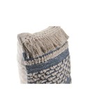 Coussin DKD Home Decor Bleu 45 x 10 x 45 cm Blanc Boho