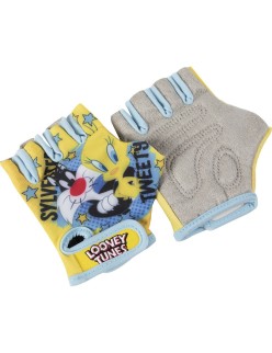 Gants de Cyclisme Looney Tunes CZ10958 Jaune Enfants