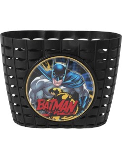 Kinder Fahrradkorb Batman CZ10961 Schwarz/Gelb