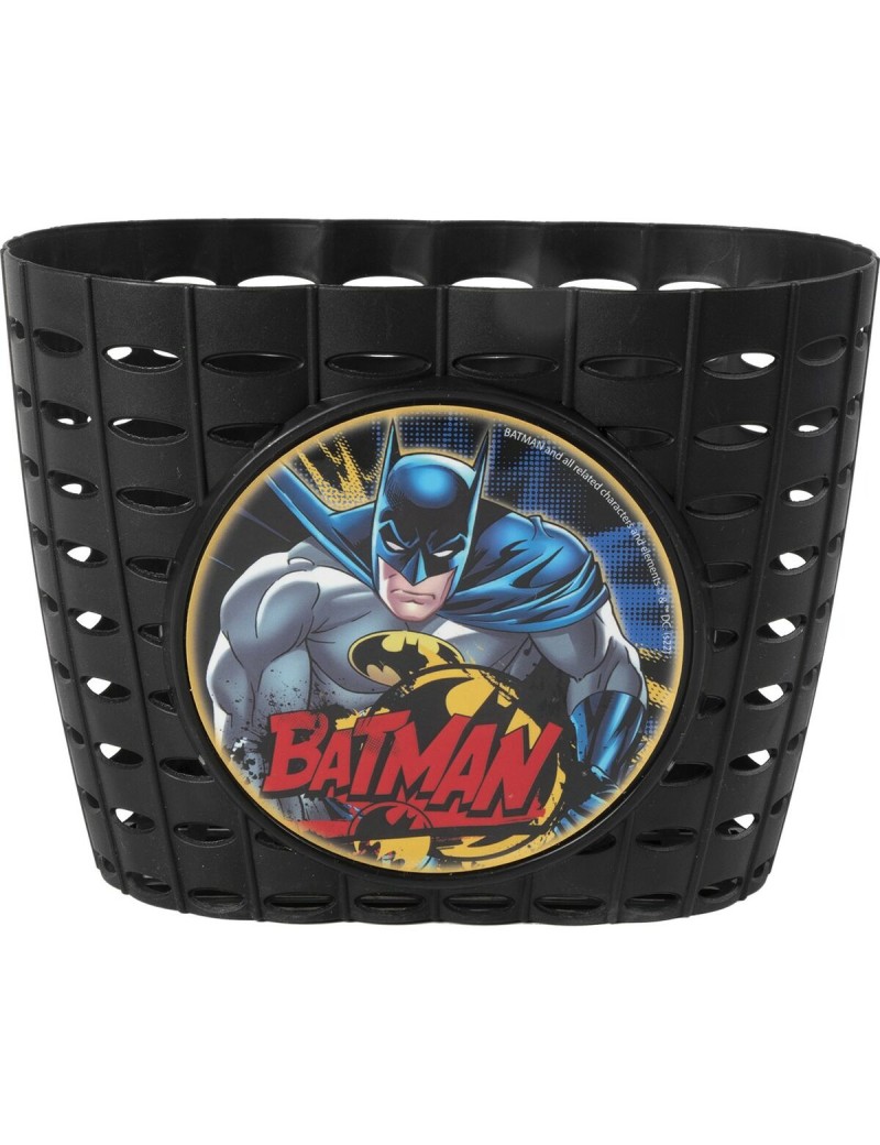 Kinder Fahrradkorb Batman CZ10961 Schwarz/Gelb