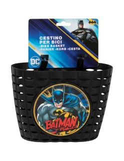 Kinder Fahrradkorb Batman CZ10961 Schwarz/Gelb