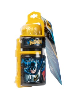 Petite bouteille enfant pour vélo Batman CZ10969 Jaune/Noir 350 ml Jaune