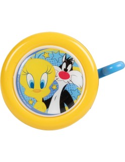 Kinderklingel für Fahrrad Looney Tunes CZ10962 Gelb