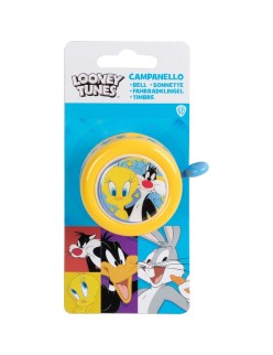 Kinderklingel für Fahrrad Looney Tunes CZ10962 Gelb