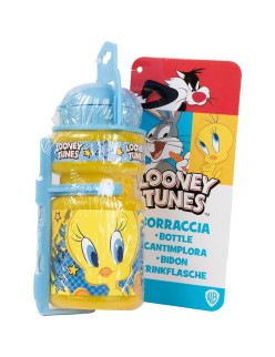 Kinderflasche für Fahrrad Looney Tunes CZ10968 Gelb 350 ml