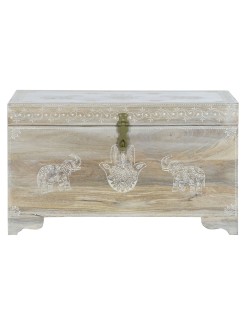 Baule DKD Home Decor Legno di mango Legno MDF 78 x 43 x 45 cm