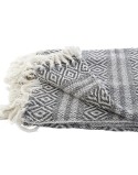 Couverture DKD Home Decor 130 x 170 x 1 cm Gris