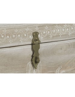 Baule DKD Home Decor Legno di mango Legno MDF 78 x 43 x 45 cm
