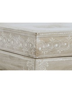 Baule DKD Home Decor Legno di mango Legno MDF 78 x 43 x 45 cm