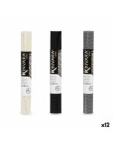 Antideslizante Kinvara SJ-A101-1 Blanco Negro Gris Goma 30 x 90 cm