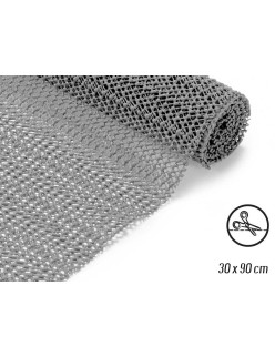 Antideslizante Kinvara SJ-A101-1 Blanco Negro Gris Goma 30 x 90 cm