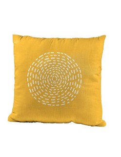 Cushion étnico Mustard 45 x 10 x 45 cm