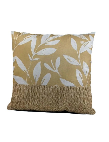 Cushion Nature craft Leaf of a plant 45 x 10 x 45 cm