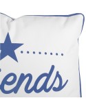 Cushion Positive Cobalt blue 45 x 45 x 12 cm