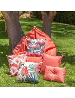 Cushion Sunset Red 45 x 10 x 45 cm