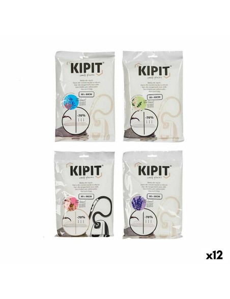 Sacchetti sottovuoto Kipit 54209 Trasparente Plastica 60 x 80 cm (12 Unità)
