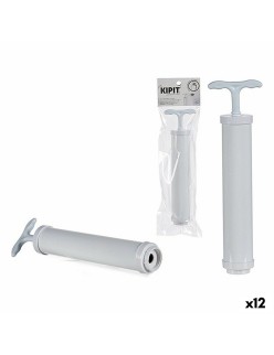 Pompa manuale per sottovuoto Kipit 58099 Bianco Plastica 9 x 30 x 4 cm (12 Unità)