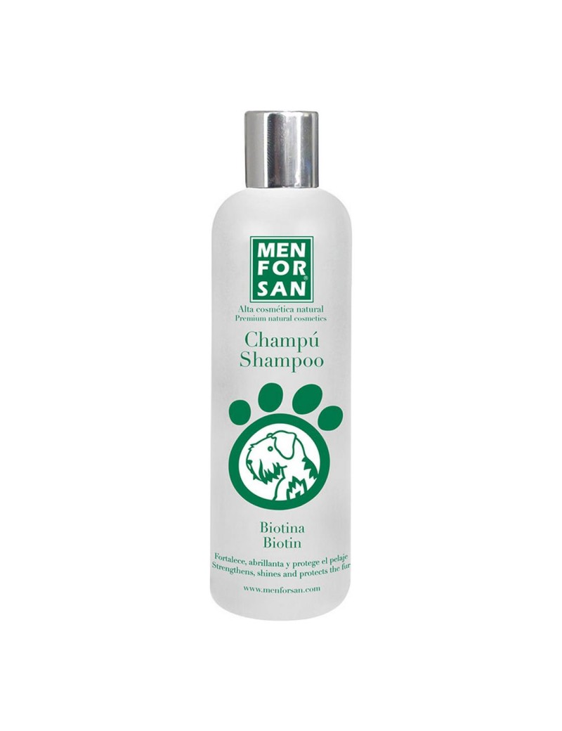 Shampoo für Haustiere Menforsan Hund Vitamin B7 51 x 37 x 33 cm 300 ml