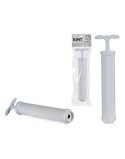 Pompa manuale per sottovuoto Kipit 58099 Bianco Plastica 9 x 30 x 4 cm (12 Unità)