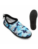 Babyschuhe Tarnfarbe Blau