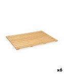 Tarima Berilo JWKW-5155 (2) Natural Bambú 66 x 2,3 x 50 cm (6 Unidades)