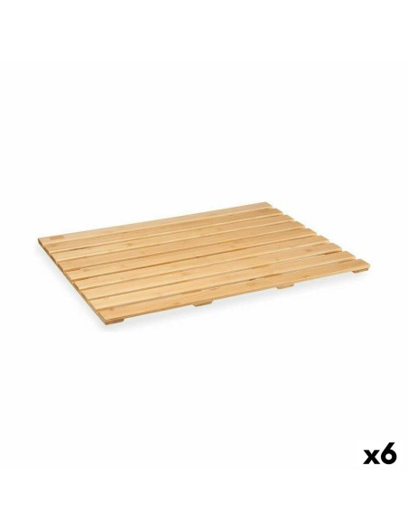 Tarima Berilo JWKW-5155 (2) Natural Bambú 66 x 2,3 x 50 cm (6 Unidades)