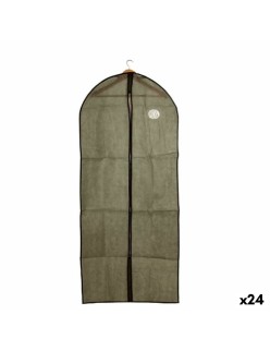 Portatrajes Kipit 42387 Gris Poliéster Polipropileno 60 x 137 cm (24 Unidades)