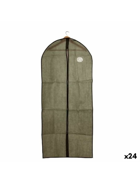 Portatrajes Kipit 42387 Gris Poliéster Polipropileno 60 x 137 cm (24 Unidades)