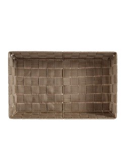 Cestino Multiuso Kipit A3-6885 Beige Stoffa 3,8 L 34 x 8,5 x 21 cm (18 Unità)
