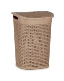 Cesto per i Panni Kipit 4790-4 Beige Plastica 60 L 43,5 x 57,5 x 34 cm (6 Unità)
