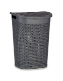 Cesto per i Panni Kipit 4790-2 Antracite Plastica 60 L 43,5 x 57,5 x 34 cm (6 Unità)