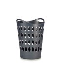 Panier à linge Anthracite Plastique 50 L 44 x 56 x 41 cm (12 Unités)