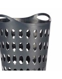 Panier à linge Anthracite Plastique 50 L 44 x 56 x 41 cm (12 Unités)