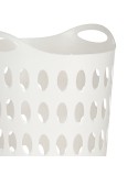 Cesto per i Panni Bianco Plastica 50 L 44 x 56 x 41 cm (12 Unità)