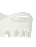 Cesto per i Panni Bianco Plastica 50 L 44 x 56 x 41 cm (12 Unità)