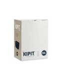 Cesto per i Panni Kipit TP7001-1 Crema Plastica 36 L 36 x 25,5 x 52,5 cm (12 Unità)
