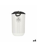 Cesto per i Panni Kipit Vintage Bianco Plastica 40 L 34 x 52,5 x 34 cm (4 Unità)