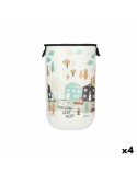 Cesto per i Panni Kipit QOJA KESE-4 Plastica Per bambini Autostrada 40 L 34 x 52,3 x 34 cm (4 Unità)